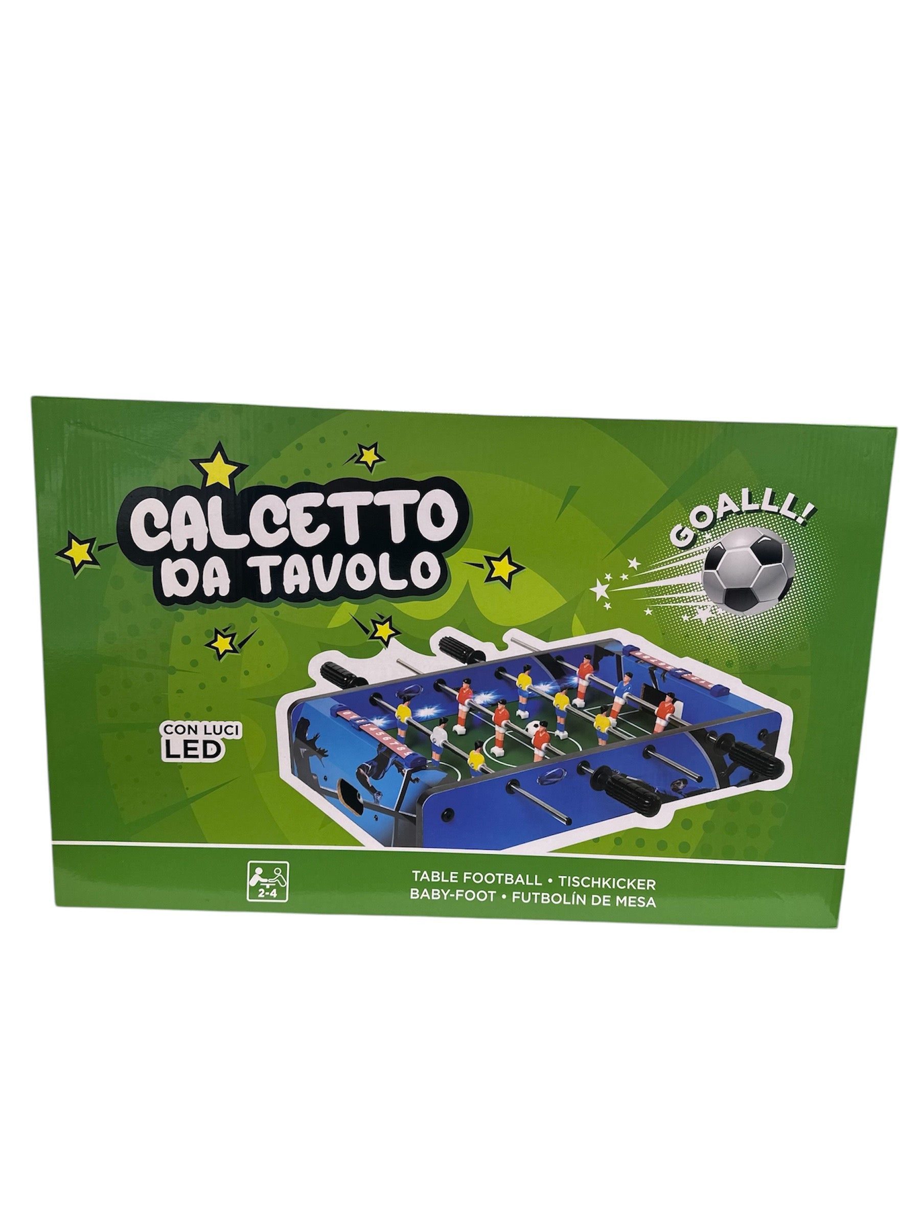 Calcetto da tavolo con luci led 50x31cm Kasanova Calcetto da tavolo con luci led 50x31cm Kasanova